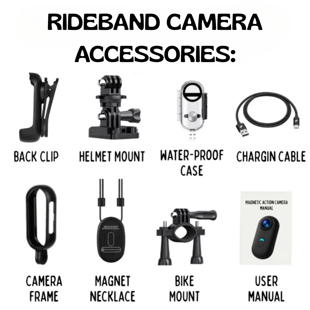 RideBand™ Sports Camera